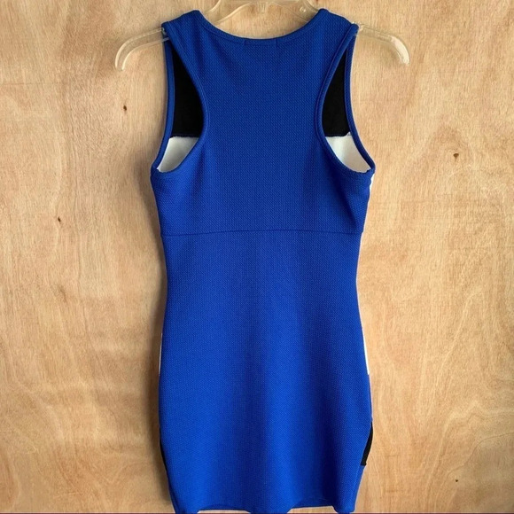 **NEW A’GACI Colorblock Sleeveless Bodycon Dress - Picture 2 of 8
